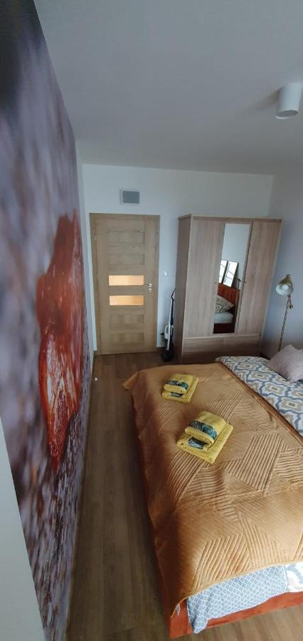 Apartament Bursztynowy Modern Tower Gdynia Kültér fotó